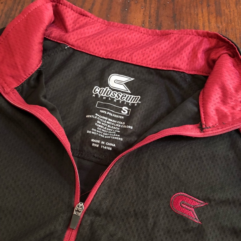 Quarter Zip Pullover Athletic Sweater